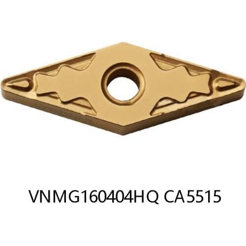 100% Original Carbide Inserts Lathe Cutter for Steel VNMG160404 HQ VNMG160404HQ CA5515 Turning Tools VNMG 160404