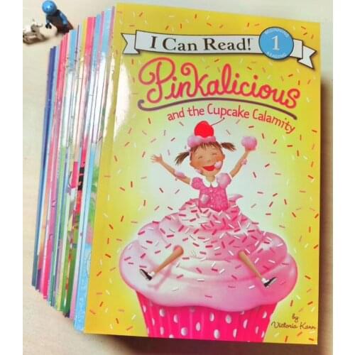 27 PCS/Set I Can Read Pinkalicious Phonics My Very First Picture Book English Story Children Kids Girls Gift Dreamy Beautiful