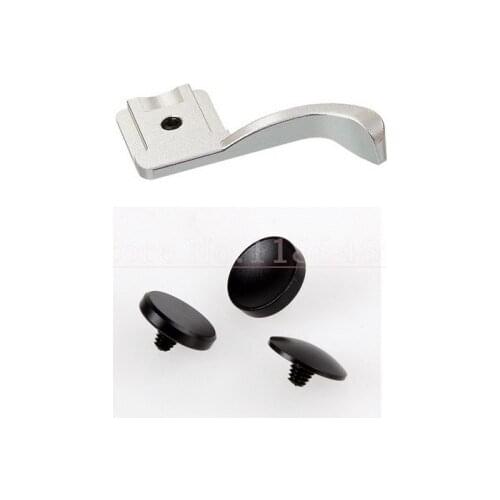 4in1 Black Shutter Release button + GRIP THUMBS thumb button Finger buckle F Fuji X-PRO1 X-E2 X-A1 X100 X100S x10 x20 X-M1 X-A1