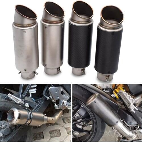 51mm 61mm Motorcycle Pipe Exhaust With DB killer Exhaust Pipe Muffler For Honda nc 750X NC700S NC700X nc 700s 700 x PCX 125 150