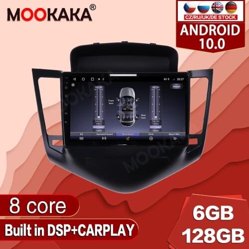 Android 10.0 128G For Chevrolet Cruze 2008-2012 Car Multimedia Player Radio GPS Navigation Auto Stereo Recorder Unit Audio