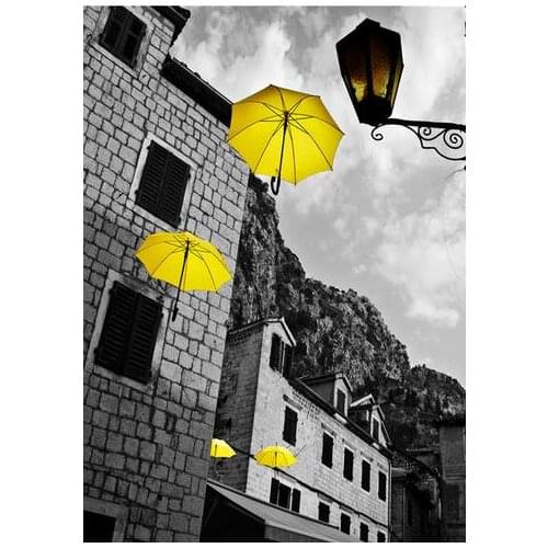 More style Photograph European Landscape Picture Art Film Print Silk Poster Home Wall Decor 24x36inch