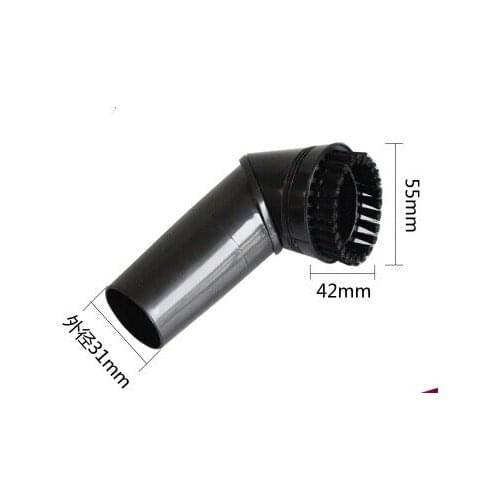 Vacuum cleaner parts plastic rotary oval brush 31mm diameter