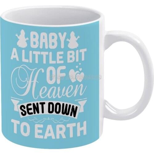 Baby A Little Bit Of Heaven Coffee Mugs 330ml Creative Travel Mug and Cup Office Drinkware Mugs Tazza Baby Heaven Baby Baby For