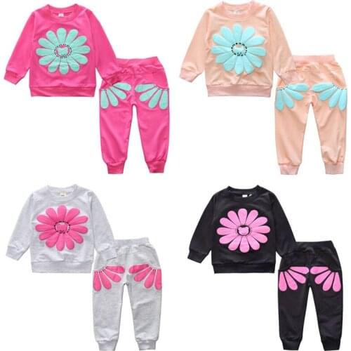 Children Coat Clothing Autumn Toddler 2Pcs Top+Pant Boys Clothes Costume Outfit Suit Baby Kids Tracksuit For Girls Clothing Sets