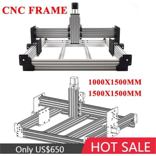 DIY CNC Engraving Milling Machine Disassembled Pack Frame Laser Engraver Marking Machine 1000x1000mm 1000x1500mm 1500x1500mm Kit