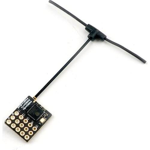 HappyModel ExpressLRS ELRS 2.4G RX SX1280 Nano Long Range Receiver PP EP1 EP2 RX 10X10mm for RC Airplane FPV Long Range LR4 LR7