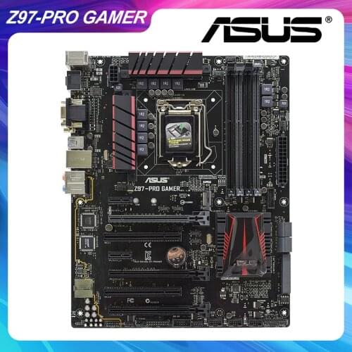 For ASUS Z97-PRO GAMER LGA1150 DDR3 Z97 M.2 ATX motherboard