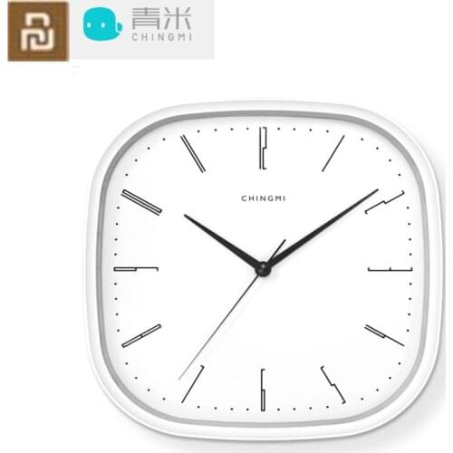 Youpin Chingmi Wall Clock Ultra-quiet Ultra-precise Good Design three years of battery For Free Life QM-GZ001