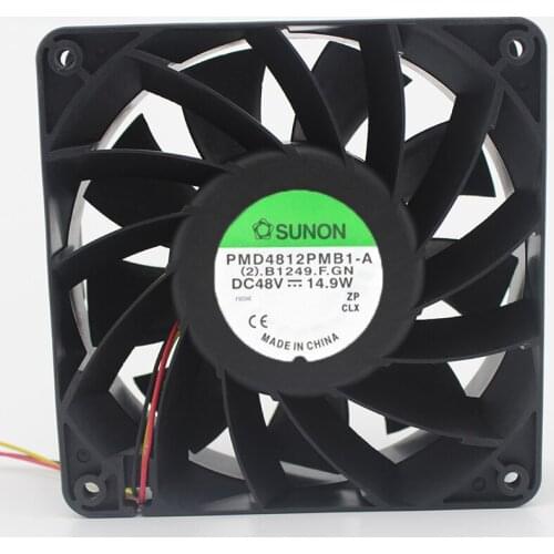 Brand new original 12038 48v 14.9W PMD4812PMB1-A cooling fan power supply fan