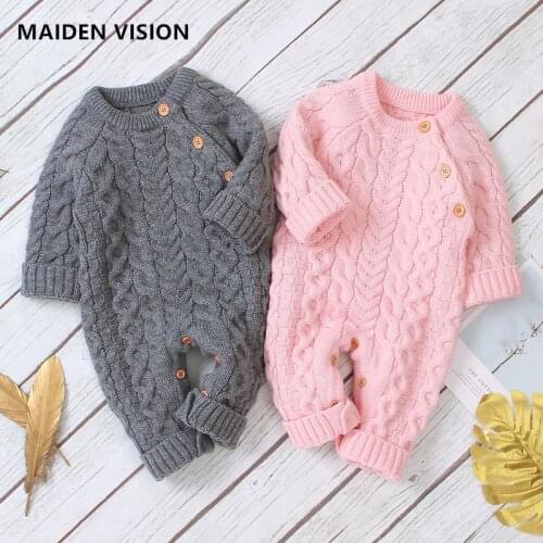 Infant Clothing Knitted Baby Boys Clothes Spring Newborn Baby Rompers For Baby Girls Jumpsuit Carnival Baby Costume 0-2 Year
