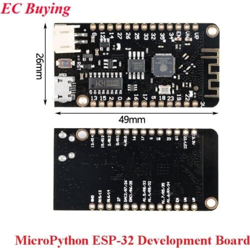 MicroPython ESP32 ESP-32 Development Board V1.0.0 Rev1 Wifi BLE CH340G CH340 4MB Flash Wifi Module For Arduino