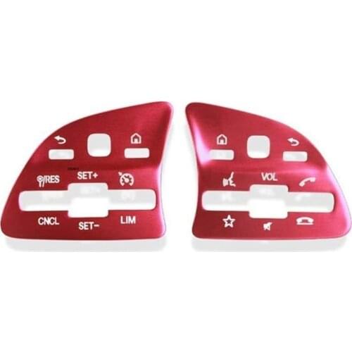 Suitable for Mercedes-Benz W177 W205 W213 W247 W167 steering wheel button sequin decorative cover trim