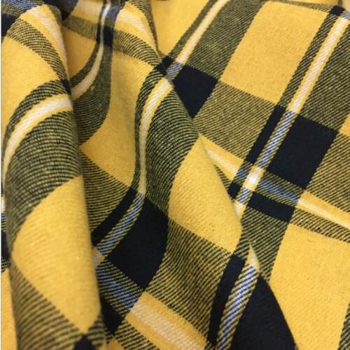 Scottish Plaid Poly Cotton Fabric Trouders Jacket Bag Cosplay DIY Sewing Craft Textile