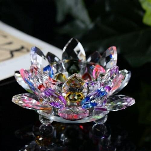 1pcs Tibetan Tranic Buddhist Artificial Crystal Lotus Butter Lamp Base ,Temple/Home Putting Decorate Candle Base