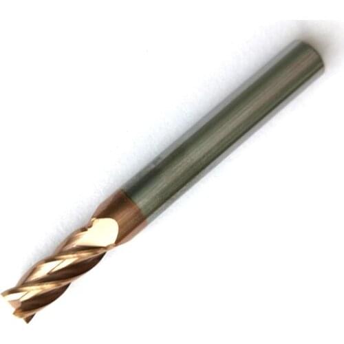 5mm D5*13*D6*50 4 Flutes HRC55 Tungsten Square End Mills Spiral Bits Carbide CNC Flat Endmill Router Bits