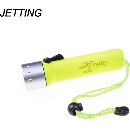 1PCS Waterproof underwater scuba Dive Diving Flashlight 6000LM T6LED Lanttern Dive Torch light lamp for diving