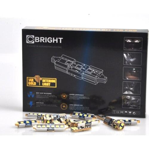 20pcs for Audi (B6) Sedan 2002 - 2004 3030 SMD LED Interior Light Kit