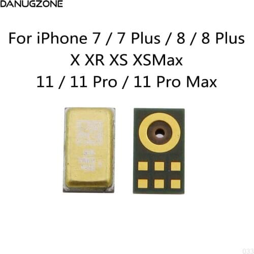 200PCS/Lot For iPhone X 7 8 6 6S Plus 5 5S 5C 4 4S Microphone Transmitter Mic Speaker For Huawei P20
