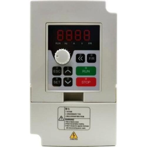 220v 1.5kw VFD Variable Frequency Drive 2.2kw vector Inverter Motor Speed Control 0-1000Hz Frequency Converter