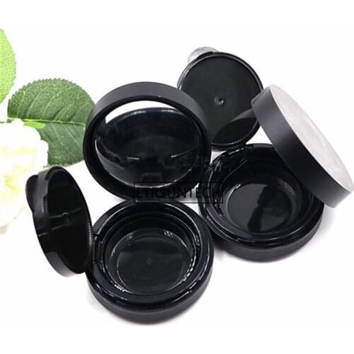 50pcs 15g Empty DIY Air Cushion Puff Box BB Cream Container Dressing Case with Mirror F2354
