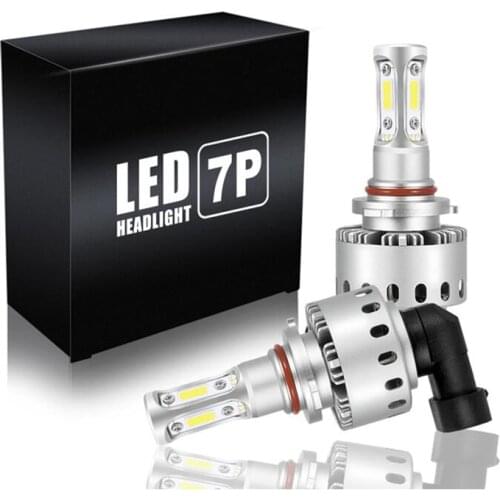 Car Headlight H7 H1 LED Bulb H4 H11 H8 HB3 9005 HB4 9006 H3 9012 HIR2 COB Chips 90W 12000lm 6000K 12V Automobiles Fog Light