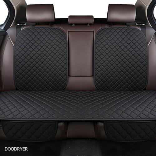 DOODRYER flax car seat covers For nissan leaf x-trail t30 navara d40 almera n16 primera p12 terrano teana j32 classic car seats