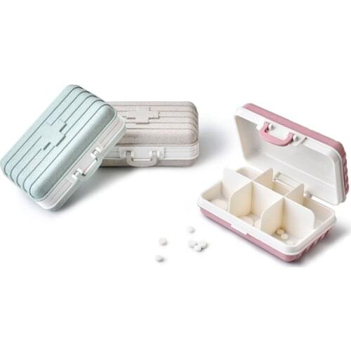 New Travel convenient medicine Pill Box 12 Grids pills dispenser pill organizer Tablet Pillbox Case Container Drug Divider