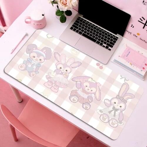 Lock Edge Mousepad for Gamer Gaming Mouse Pad 80x30cm Computer Keyboard Mouse Mat Anti-slip Natural Rubber Pad for PC Deskpad