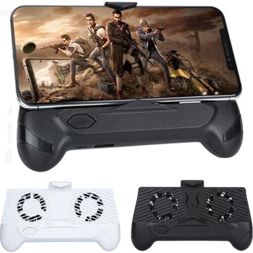 Mobile Phone Fingers Handle Gamepad Controller Game Controller Handle Cooling Fan Power Desktop Bracket Radiator
