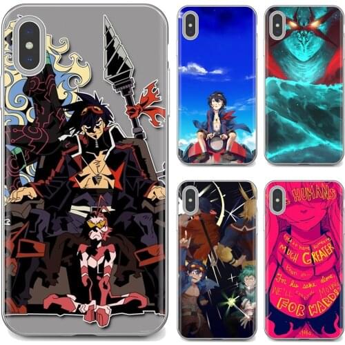 Tengen Toppa Gurren Lagann For Huawei Honor 6 6A 7 7X 7A 7C 8 8C 8X 9 9X 10 10i 20 Lite Play Pro Mobile Phone Cases Covers