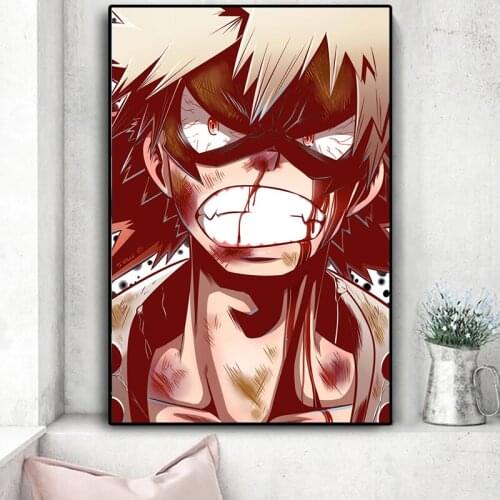 My Hero Academia Digital Original Design Anime Poster Wall Art Print,50 x 70 cm,No Frame