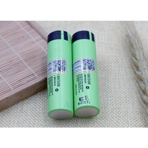 2PCS Liitokala 100% brand new Original NCR18650B 3.7V 3400 mAh 18650 rechargeable lithium battery mobile devices Battery