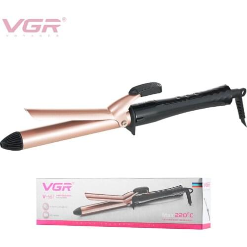VGR V-567 Electric Professional Ceramic Hair Curler iron multi-stage temperature control egg roll stick hair Fashion Style Tools