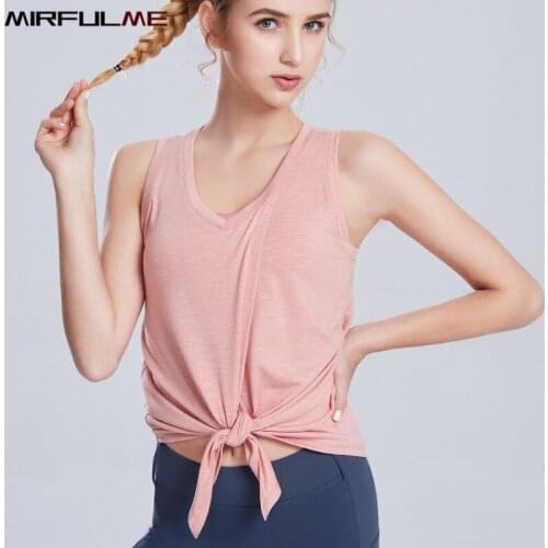 Sport Vest Women Loose Thin Yoga Shirts Gym Running Vest Sleeveless V-neck Fitness T-shirts Quick Dry Tank Tops Sexy Cut Blouse
