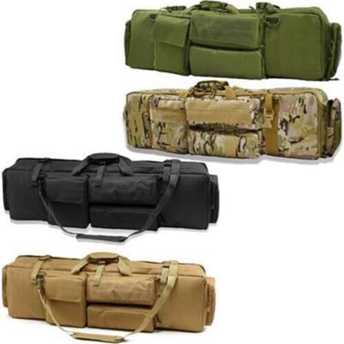 Tactical M249 Gun Bag Airsoft Military Hunting Shooting Rifle Backpack Outdoor Gun Carrying Protection Case With Shoulder Strap