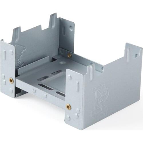 10*8cm Outdoor Alcohol Stove Mini Foldable Solid Fuel Wax Stove Portable Camping Alcohol Burner Lightweight Picnic Alcohol Stove