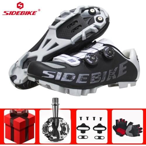 Sidebike Cycling Shoes Men Sapatilha Ciclismo Mtb Sneakers Mountain Bike Bicycle Professional Self-locking Breathable Shoes