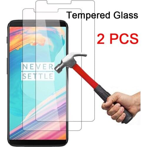 1/2Pcs! Transparent Glass Screen Protector For Oneplus 2 3 3T 5 5T HD Clear Smartphone Glass For Oneplus 6 6T 7 7T