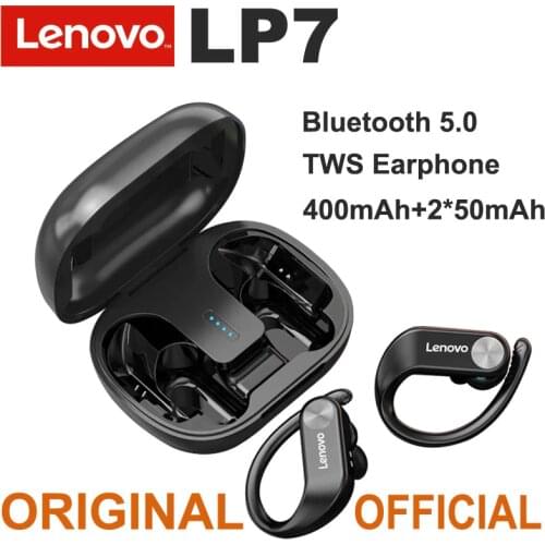 Lenovo LP7 Bluetooth Wireless Headphones Earbuds Gamer Headset with Microphone Over the Ear for PC For Android IOS Mobile Phone