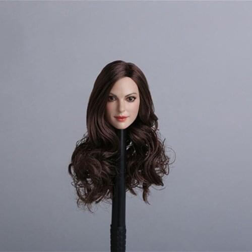 GC012A 1/6 Female Head Sculpt Model For 12 Inches Woman Action Figure Body In Stock