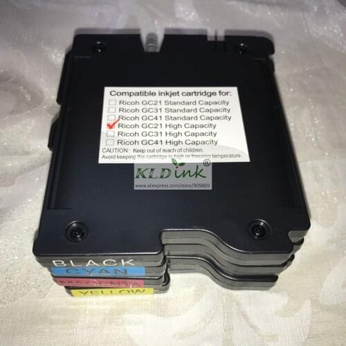 GC21YH, GC21MH, GC21KH, GC21CH Compatible Dye Sublimation ink cartridge for GX5000,GX3050SFN