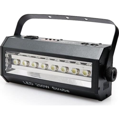 Hot sale DMX Sound control 8 LED Strobe Lamp Party Disco Bar Light Show Projector Stage Lighting DJ stroboscope
