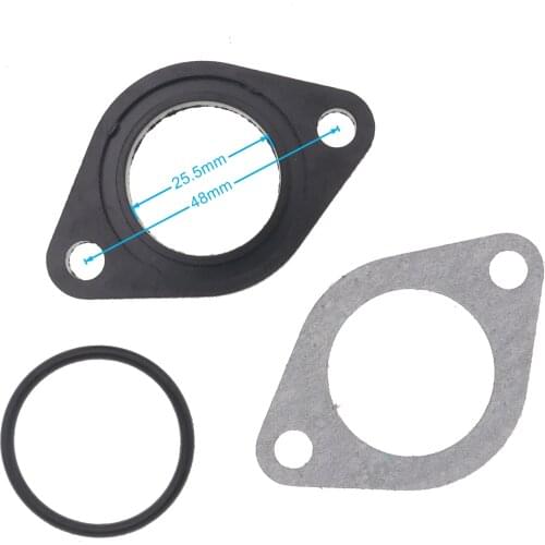 1 Set 25mm 26mm PZ26 PZ27 PZ30 Carburetor Intake Manifold Spacer Gasket for ATV Go Kart Dirt Pit Bike