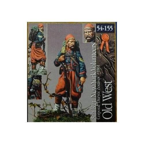 Resin Model Figure French Mercenaries 1/32 54mm Resin figure miniature model kits Unpainted