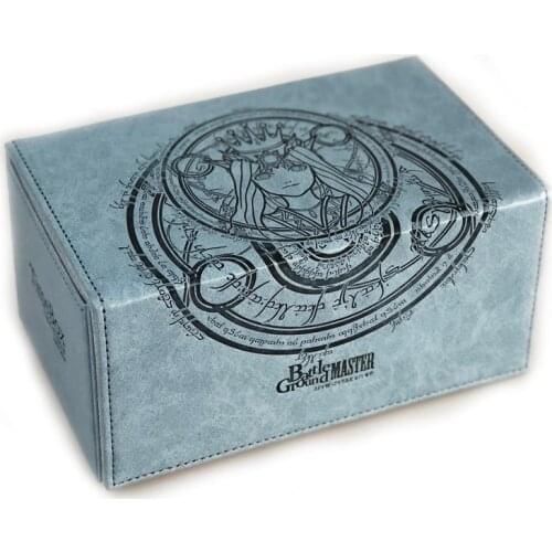 High Quality TW Leather Folio Box Goddess Card Box PTCG Magical Cards Deck Box Gathering Classic Cards Case