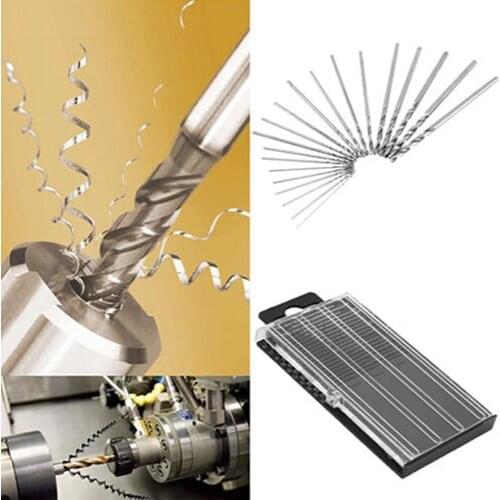 20 Pcs Twist Drill Bit Set Mini HSS High Speed Steel Guns Drills Bit Woodworking Metal Tool Drill Bit Set