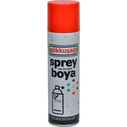 Rainbow Cellulosic Spray Paint Orange 250 ML