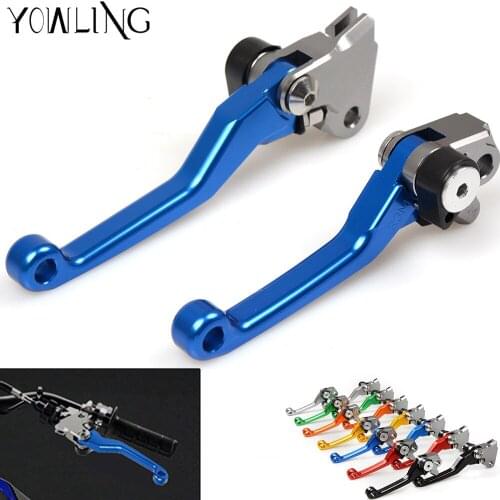 Motocross pit bike CNC Pivot Brake Clutch Levers Handbrakes handle FOR YAMAHA YZ125 YZ250 YZ 125 YZ 250 2015 2016 2017 2018