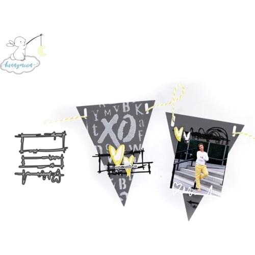 CH Fence New Design Craft Metal Cutting Dies Scrapbooking Album DIY Paper Card Craft Embossing Die
